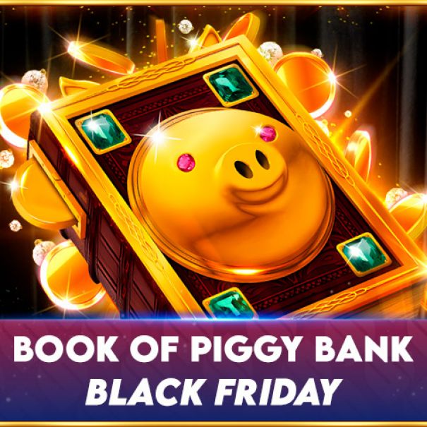 Book Of Piggy Bank - Black Friday