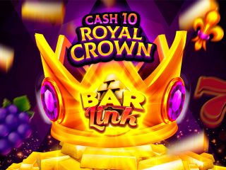 Cash 10 Royal Crown Bar Link