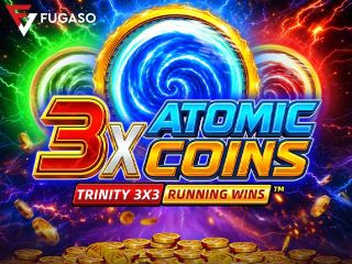3X Atomic Coins: Trinity RUNNING WINS™