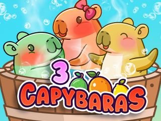 3 Capybaras