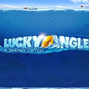 Lucky Angler: A Snowy Catch