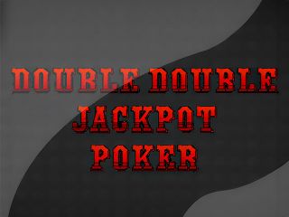 Double Double Jackpot Poker