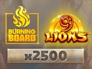 9 Lions™ Burning Board™