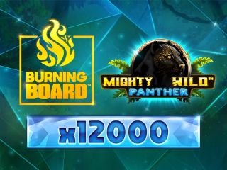 Mighty Wild™ Panther Diamond Burning Board™