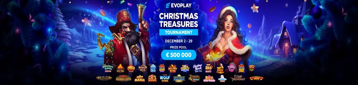 EvoPlay Christmas Treasures Tournament